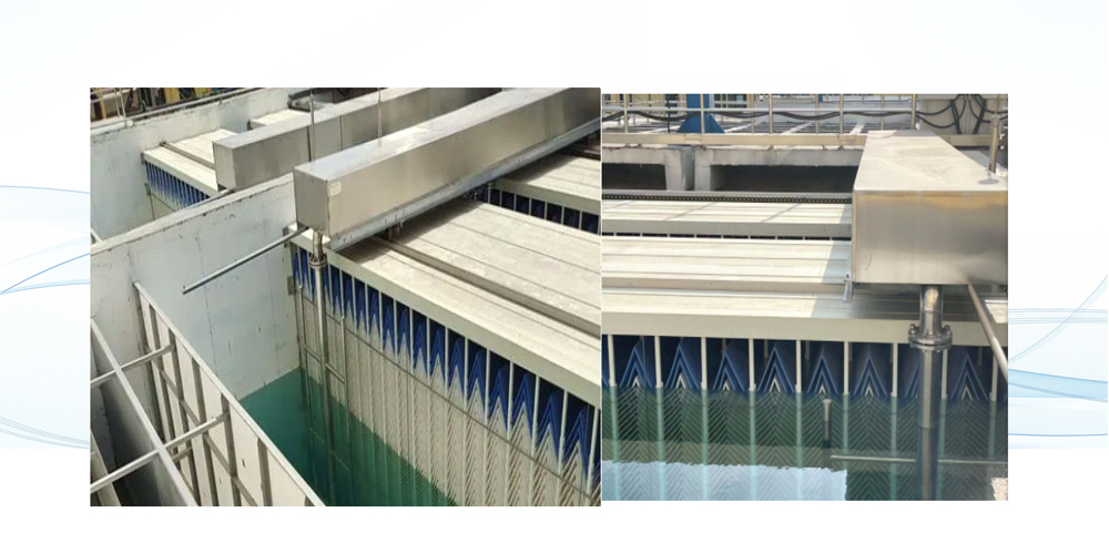 A型斜板除泥清洗装置(图2)